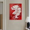 Pearl DIY Diamond Art Kits 11.8x15.7inch Diamond Art Diamond Painting with Frame for Adults/Beginners Gift Idea Home Decor