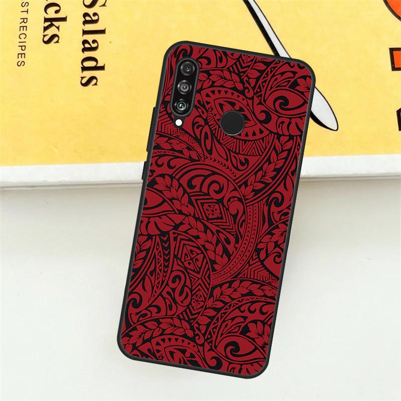 Maori Polynesian Samoan Tribal Case For Huawei Nova Y61 Y91 Y60 Y70 Y90 Nova 9 10 SE 11i 8i 3i P20 P30 Pro P40 Lite Cover