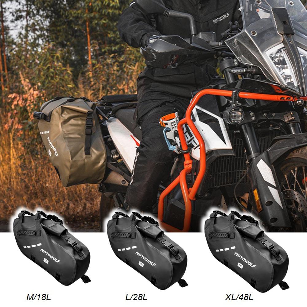 Waterproof MotorcycleTravel Luggage Saddlebags Motorcycles Universal Side Bag For BMW Honda Kawasaki Yamaha Honda Side Bags