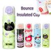 Large Capacity Bounce Insulated Cup Double Drink Vacuum-insulated Bottle Water Bottle Accessories