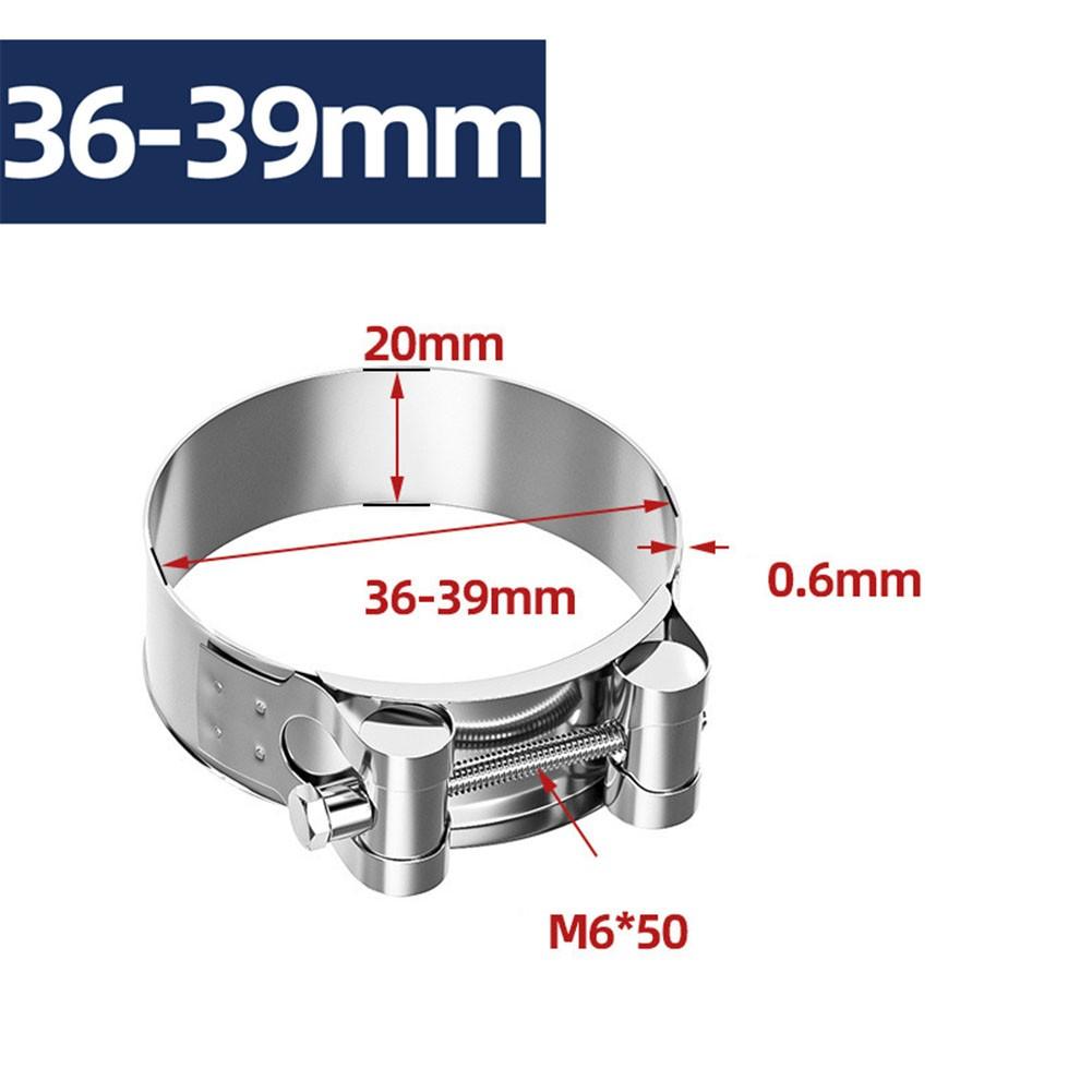 304 Hose Clamp Exhaust Water Pipe Clamp Stainless Steel Hose Clamp