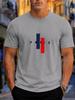 2026 New Sport Breathable Tshirt France Paris Letter Print Casual Crew Neck Unisexs Top Luxury Short Sleeve