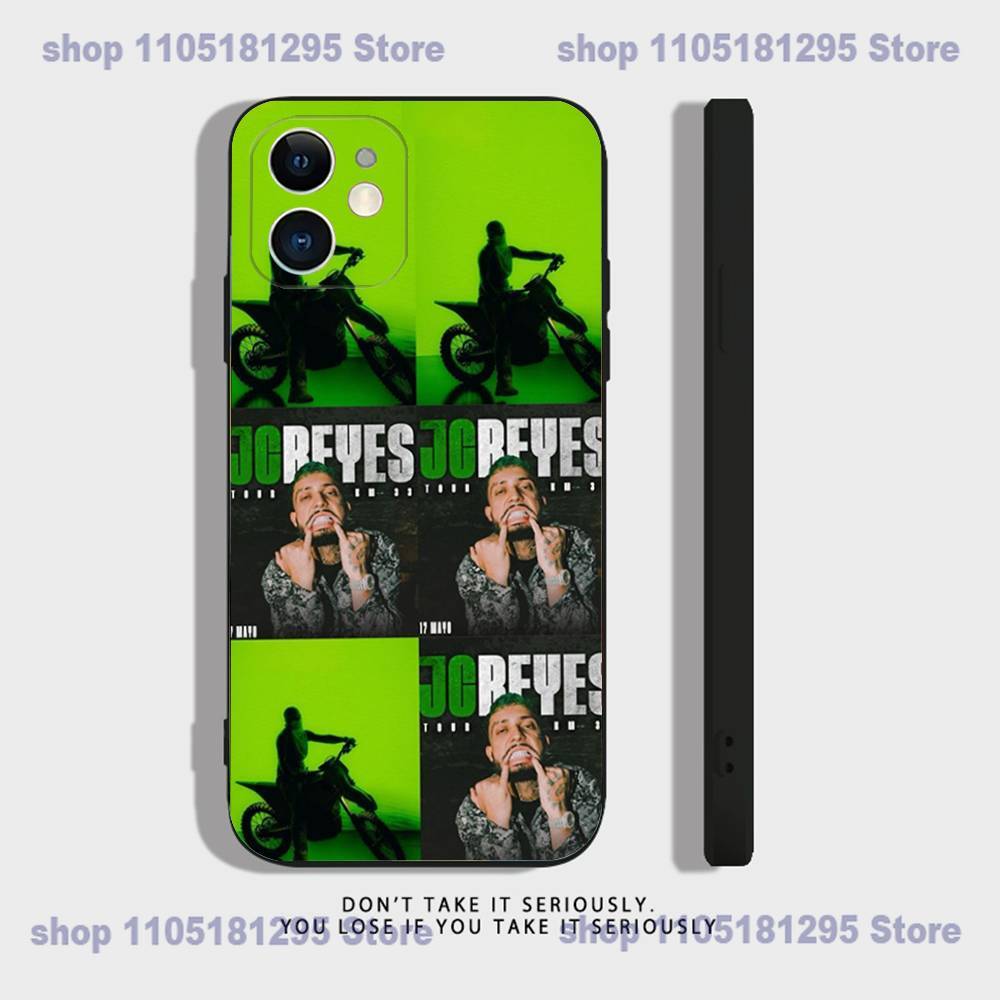 HOT 2025 Jc Reyes JC REYES Tour Phone Case For iPhone 17,16,15,14,13,12,11,XR,Pro,XS,Max,XR,Plus,Mini Silicone Black Shockproof