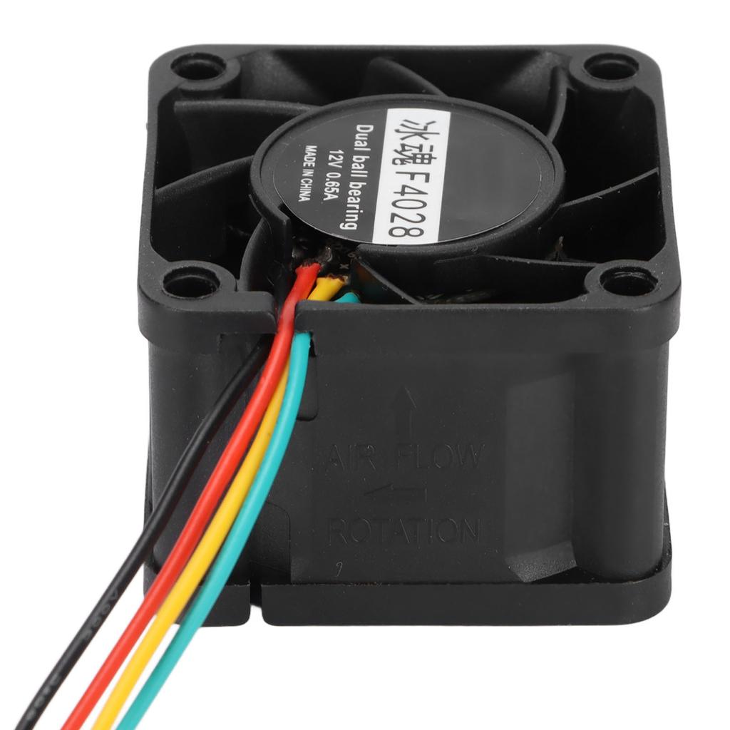 PC Case Fans 16000RPM Two Ball Bearing Low Noise Powerful Heat Dissipation Wide Application 12 Volt Fan for Computer Car