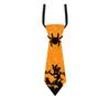 New Halloween Decoration Tie, Halloween Pumpkin Spider Party Decoration Tie, Photo Prop