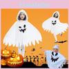 Leuchtender und strapazierfähiger Halloween-Geisterumhang für Kinder zum Rollenspiel und Fotografieren