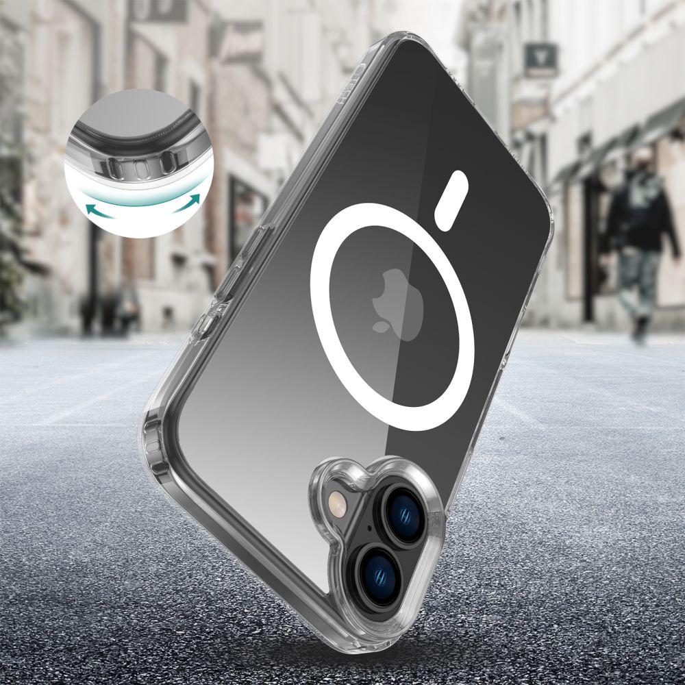 Tech-Protect Flexair Hybrid Magsafe Iphone 16 Plus Clear
