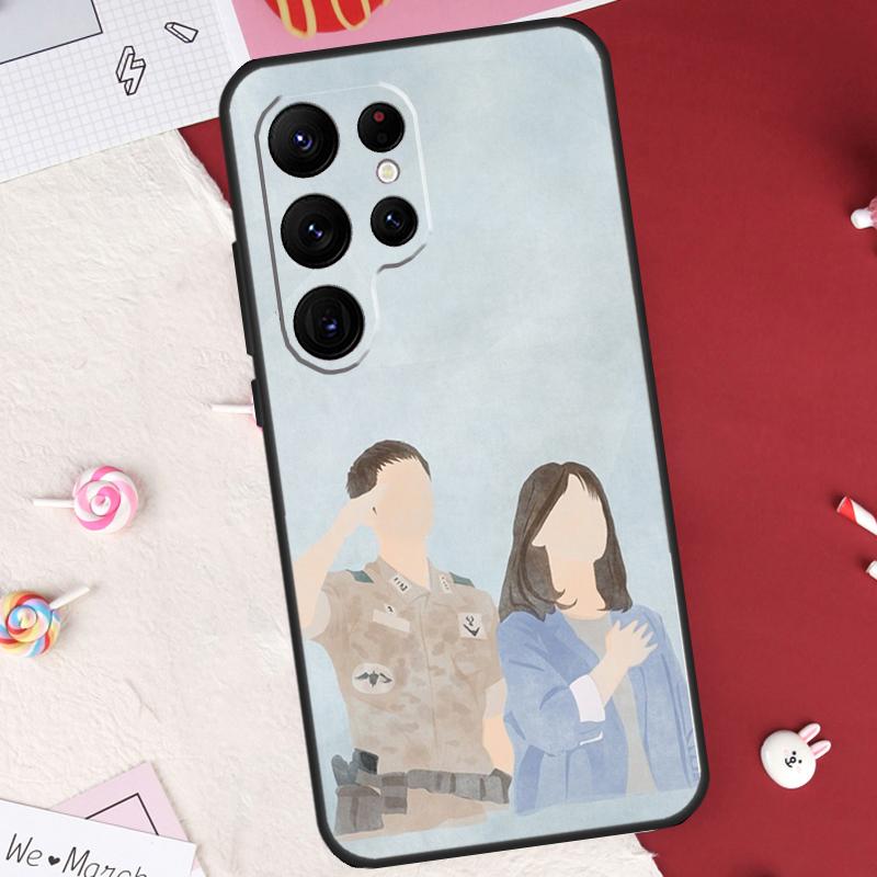 Descendants Of The Sun Case For Samsung Galaxy S24 FE S20 FE S21 S22 S23 S25 S26 Ultra S10 Plus S25 FE Cover Shell