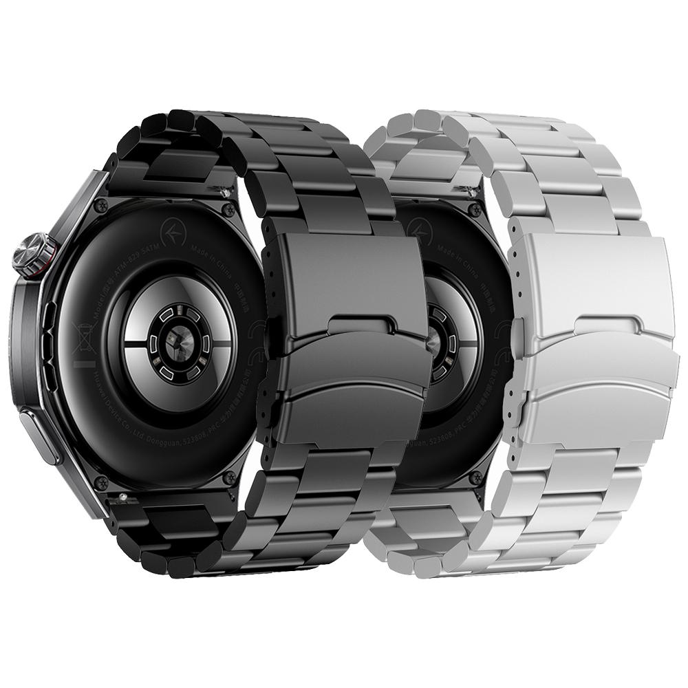 Titanium Strap 22mm For Huawei Watch GT 6 5 46mm GT6 GT5 Watchband Link Bracelet For Huawei Watch 5 4 3 / GT6 / Ultimate 2 Band