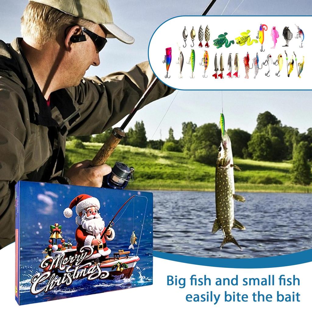 Christmas Fish  Set Creative Fishing Enthusiast Gift Set Multi Variety Fish  Fish  Set