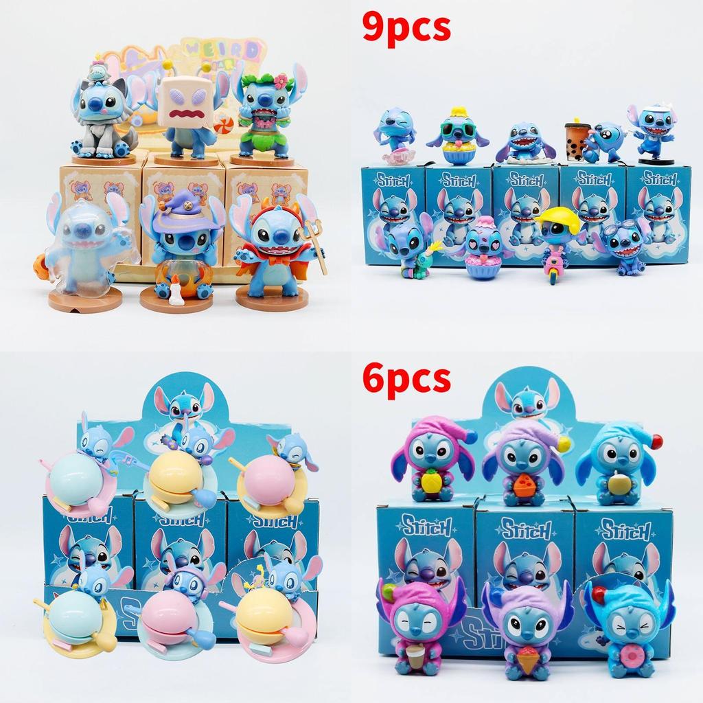 Disney Stitch Pvc Collectible Figure With Interactive Crane Game For Kids And Collectors