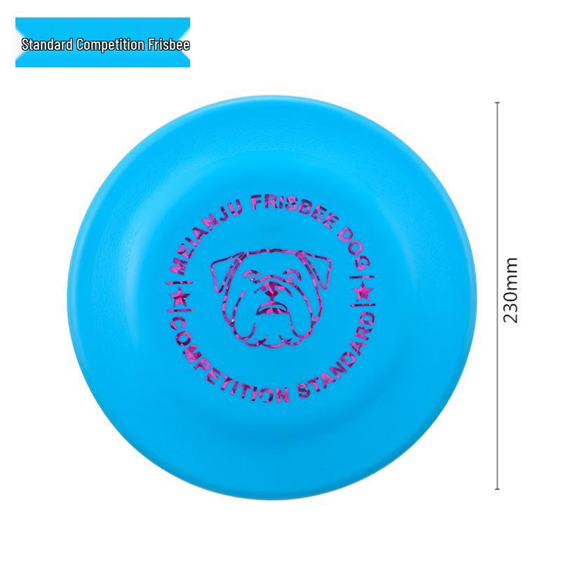 Meianju Bite-Resistant Dog Frisbee - Soft, Floating Training Disc for Pets