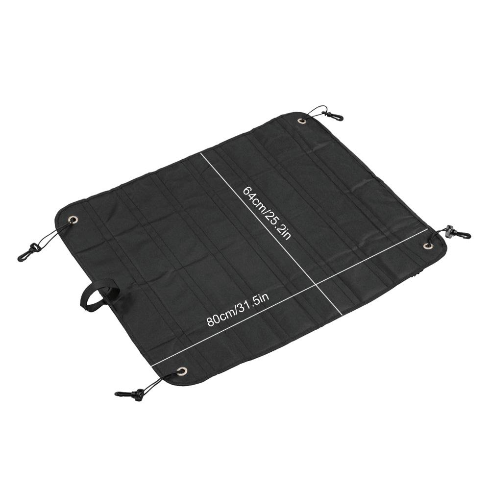 Protector pliabil pentru bara de protecție a portbagajului auto: Pad Anti-Coliziune, Anti-Murdărie, Prietenos cu Animalele de Companie