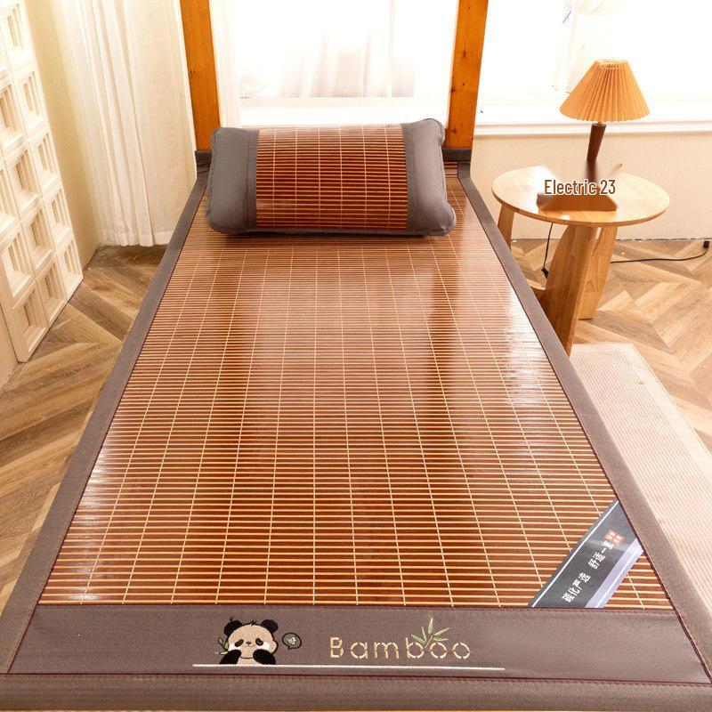 2026 Foldable Bamboo Mat for Dorms, Double-Sided Cooling, Usable in All Seasons, Free Shipping