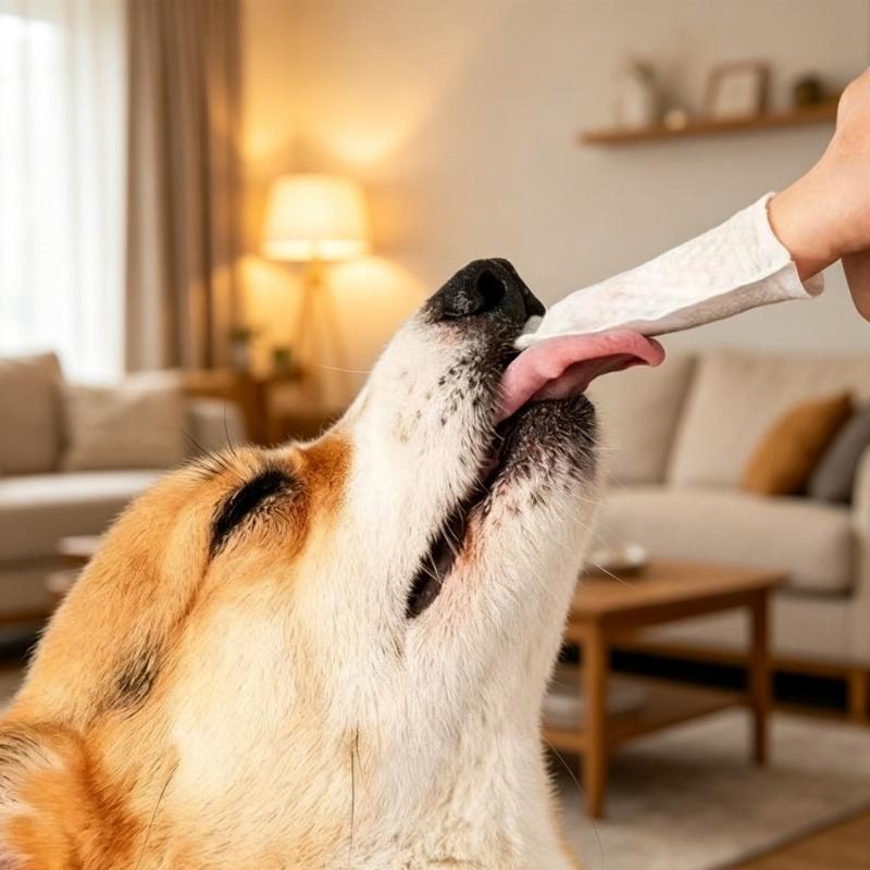 200er Pack Baumwoll-Fingerspitzenhüllen Hundeohren-Tücher zur Zahn- und Ohrenreinigung, Weiße Einweg-Fingerspitzenhüllen für die regelmäßige Fellpflege