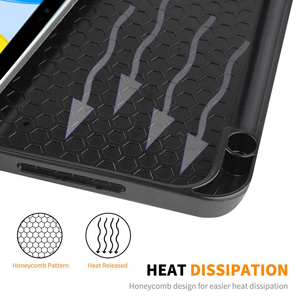 For Xiaomi Pad 7 Pro/Xiaomi Pad 7 ENKAY Tri-Fold Stand Tablet Case PU Leather+TPU Smart Cover with Pencil Holder