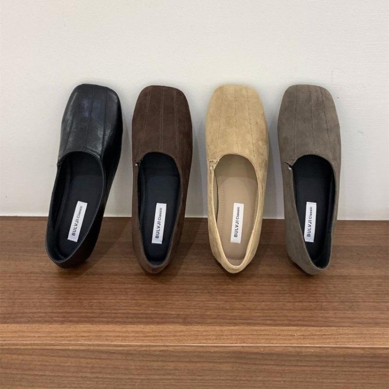 Fashion New Style Spring Autumn Women Flats Round Toe Shallow Elastic Band Ladies Concise Ballet Shoes Eelgant Dress Shoes Zapatos Mujer
