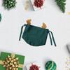 3D Antler Decoration Christmas Candy Bags Santa Present Bags Velvet Deer Bags