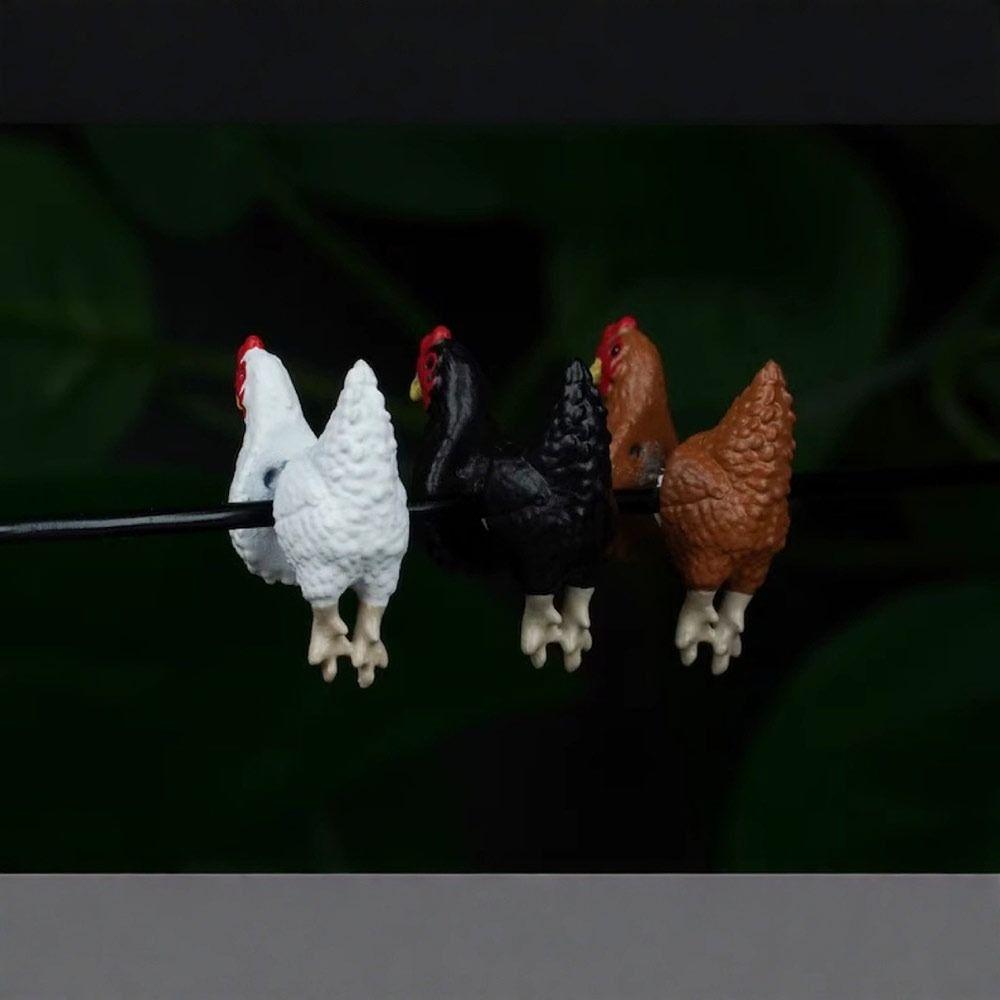 Elegant Hand Painted Chicken Earrings Farm Animal Jewelry Retro Earrings  Chicken Lovers