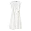 Elegant French Style Polka Dot A-Line Midi Dress