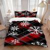 3pcs Winter Plaid Bedding Set, Suitable for Bedroom Decoration, (Includes 1 Duvet Cover And 2 Pillowcases, Quilt Not Included) Yy250822195