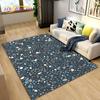 3D Crushed Stone Path Colour Gravel Area Rug Large,Carpet Rug for Living Room Bedroom Sofa Doormat Decoration,Non-slip Floor Mat