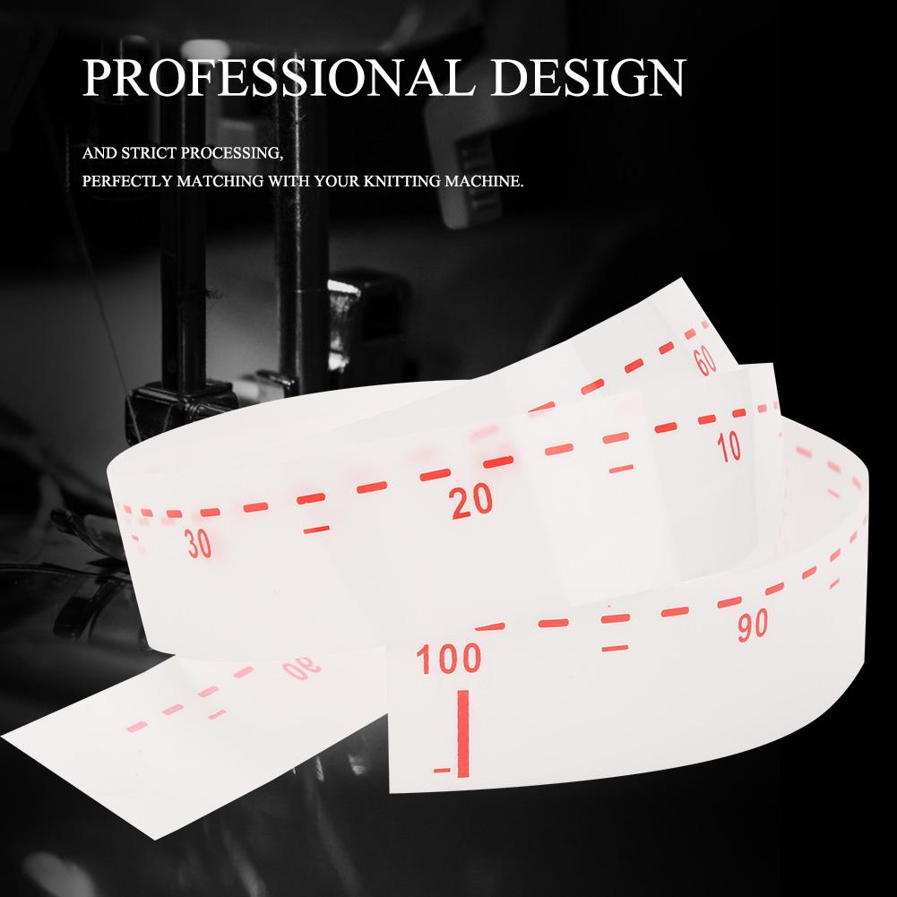 2 Stück Nylon Professionelle Strickmaschine Nadel Lineal Stricker Zubehör für Brother KR830 KR840