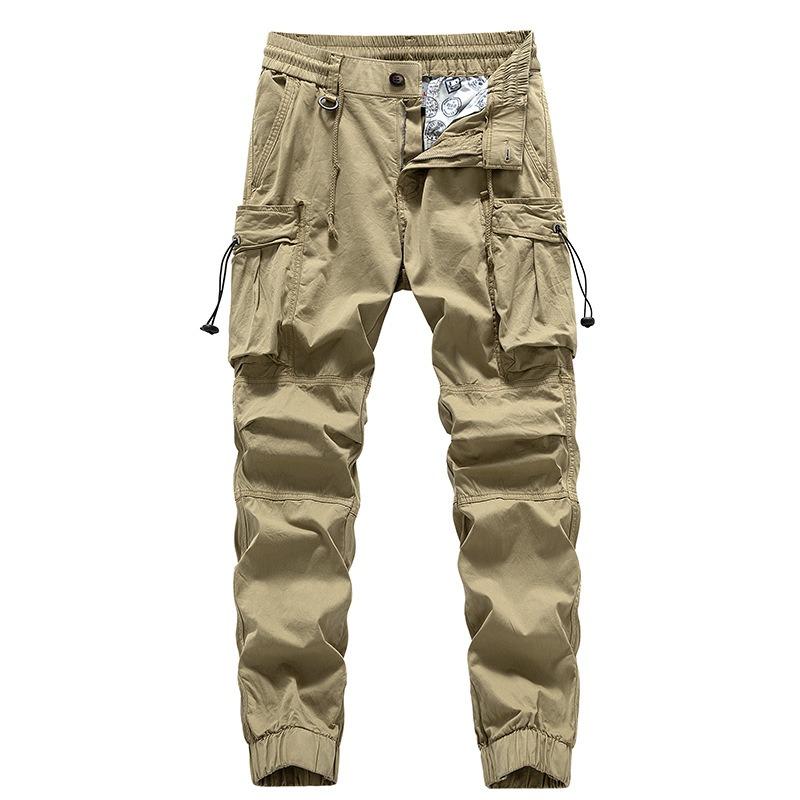 Men's New Overalls Men's Retro Industrial Style Loose Pants Casual Sports Outdoor Trousers Ruffian Handsome