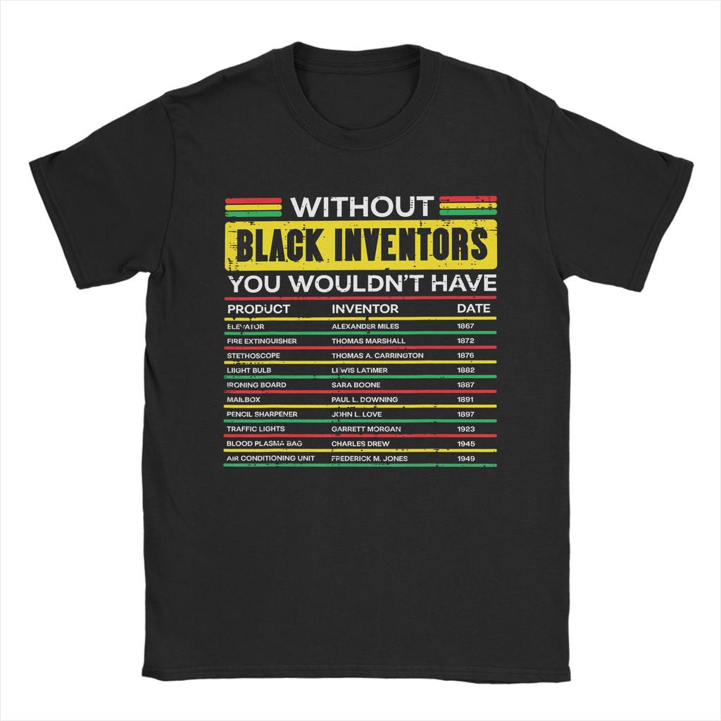 Years Black Excellence Centennial Black History Month TShirt for Unisex Humorous Pure Cotton Tee Shirt Round Neck T Shirt