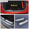 Rear Trunk Door Sill Plate Panel Guard Anti Scratching Protection Cover Trim Stainless Accessories For Mazda CX-30  - 2025