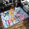 1pc Hey Arnold Print Area Rug - Soft,Washable Non-Slip Indoor Mat for Office Chairs,Living Room,Home Office Decorative Rug