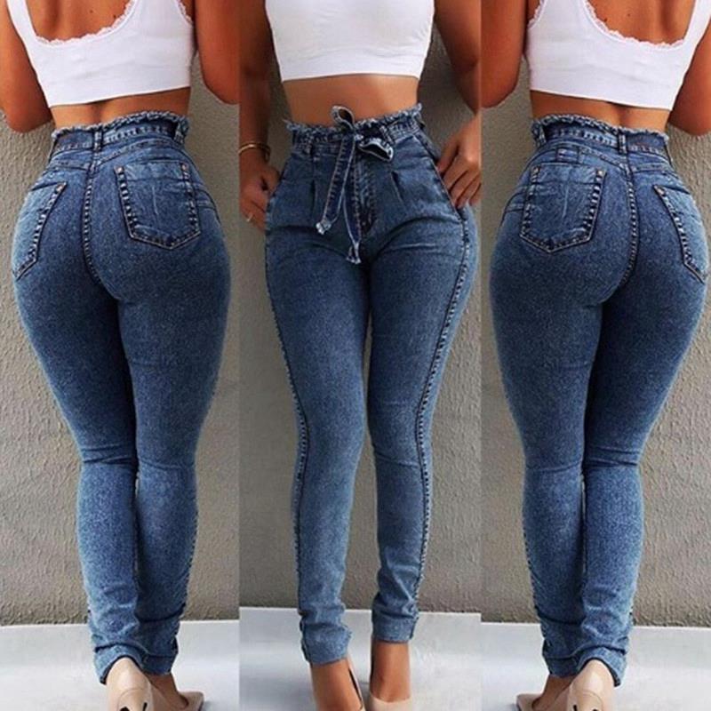 GMXIA 's Summer Streetwear Plus-size Trendy Cotton Women's Jeans Are Trendy