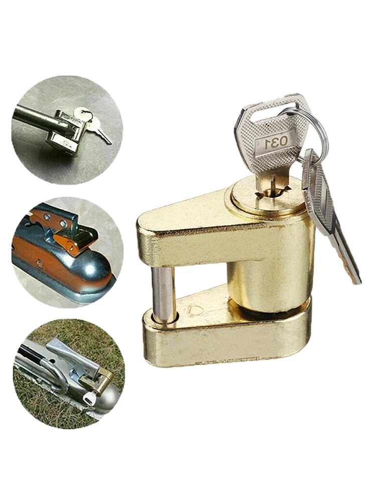 Anti-theft Trailer Hitch Lock Trailers Coupler Padlock Hook Connector Tongue Locks Hitch Security Protector