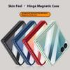 For Samsung Galaxy Z Flip7 5G Case Hard PC Hinge Protection Phone Cover with Rear Small Screen Protector