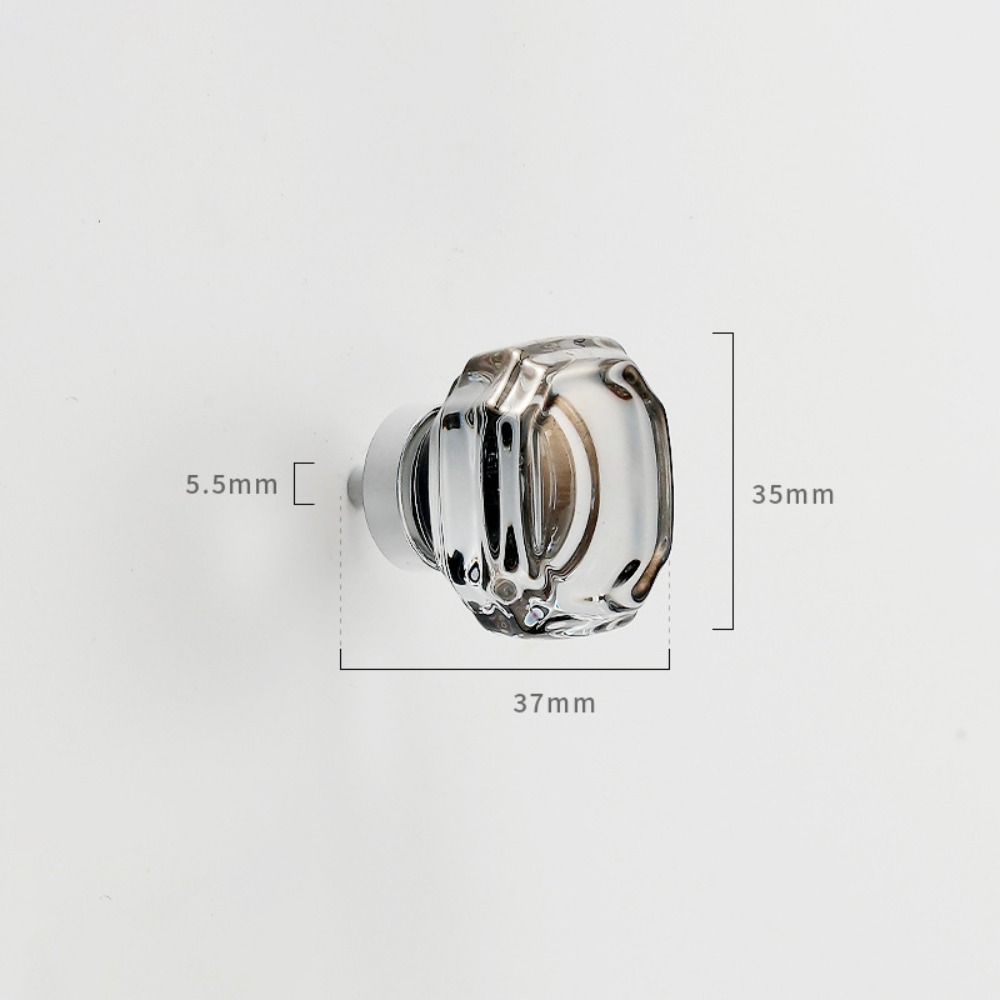 

Ручка для мебели с перфорацией из кристаллов и одним отверстием, износостойкая, многостильная, креативная ручка для шкафа, ящика