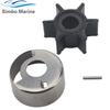 8M0155395 Water Pump Impeller Repair Kit with Housing Fits for Mercury 4HP 5HP 6HP Outboard Engines Replaces 16159A03 16159T01