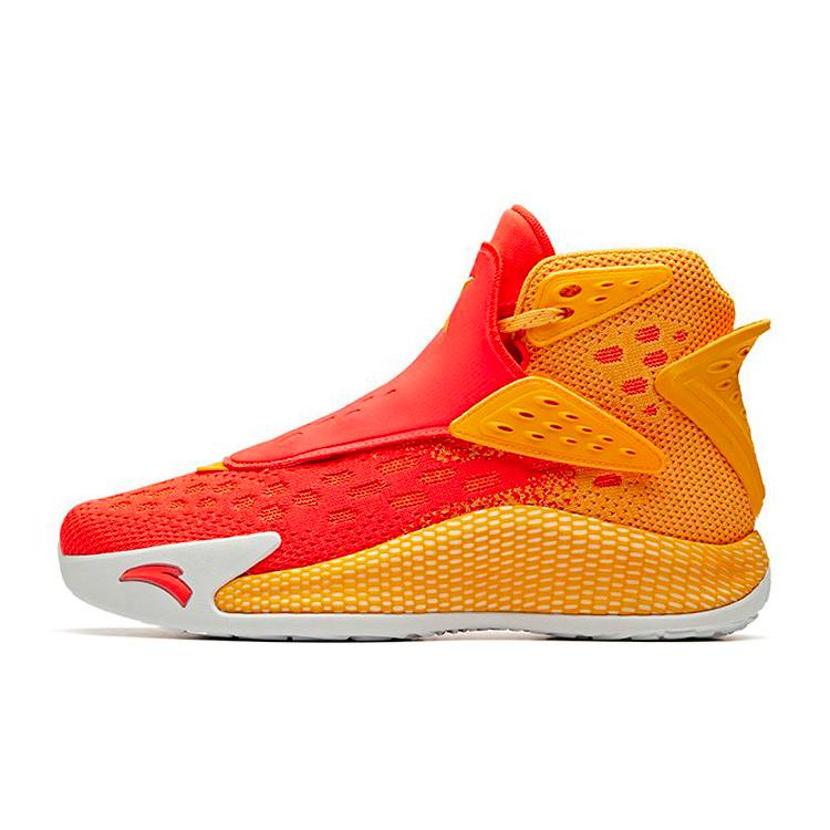 

Anta KT5 Winter Klay Thompson On Fire Slip Resistant Abrasion Resistant High top Basketball Shoes Men s Red 11941101-10(S-BOX) 44.5