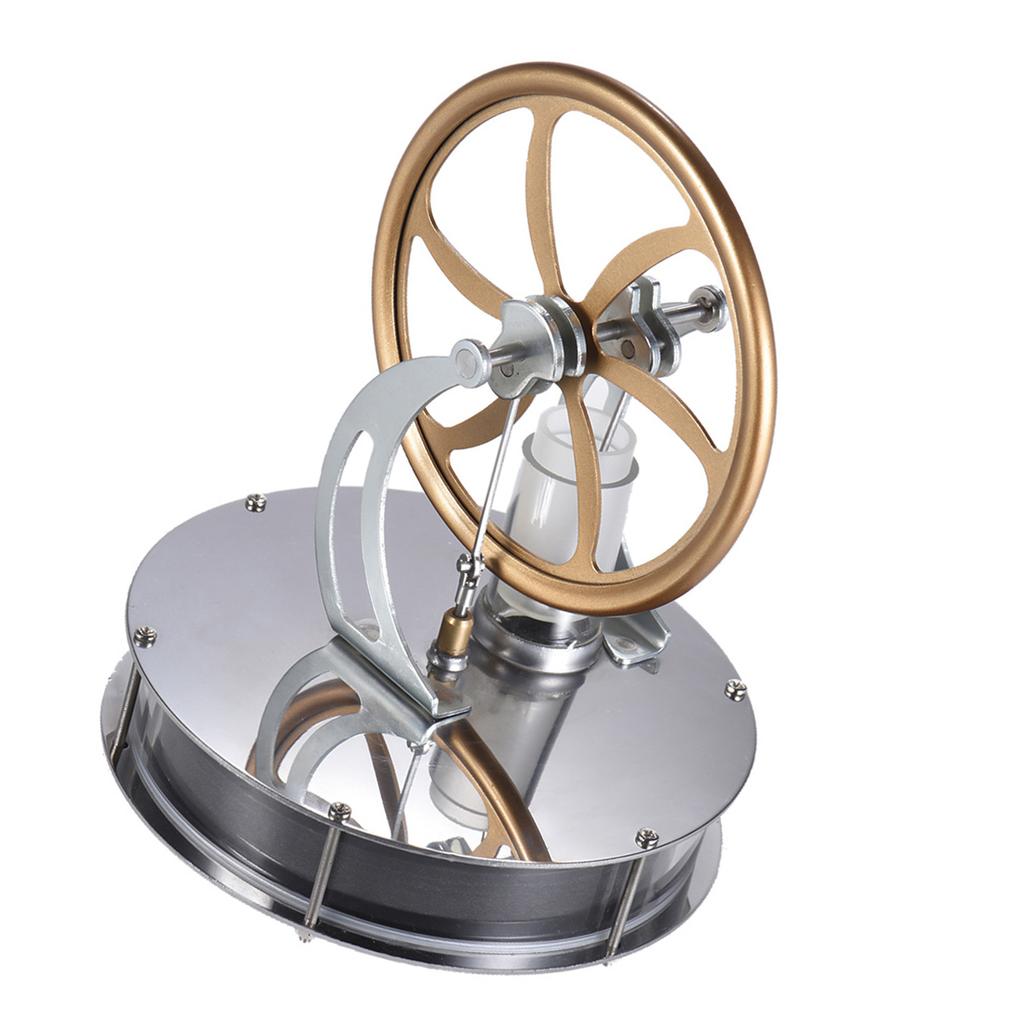 Low Temperature Stirling Engine Motor Model Heat Steam Education Toy DIY Kit