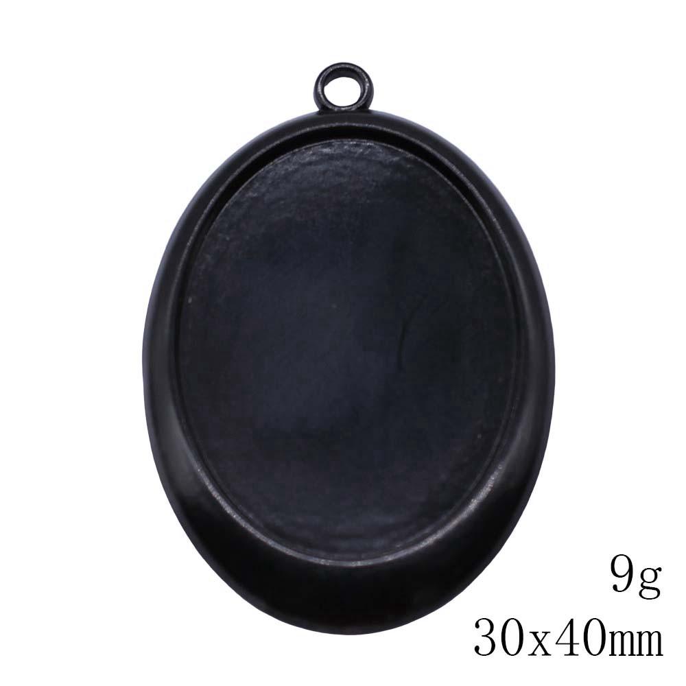 Christmas Decorations Accessories For Making Jewelry Oval Glass Cabochon Base Setting Tray Accessories Parts Ornaments For Home Accessory Parts