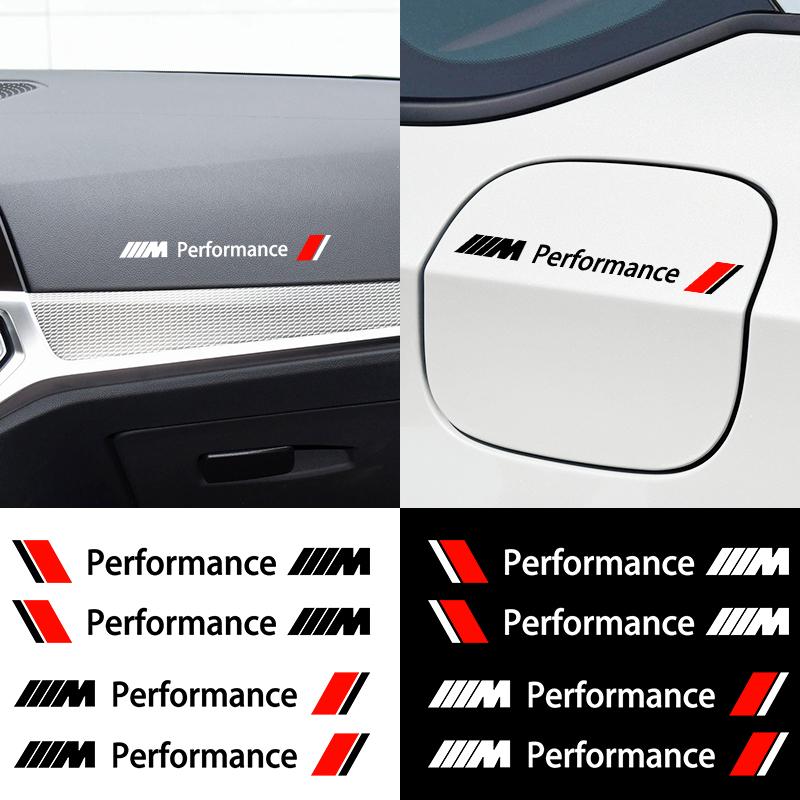 Car Styling Door Handle Reflective Stickers Vinyl Decoration For BMW M E34 E36 E60 E90 E46 E39 E70 F10 F20 F30 X5 X6 X1 M3 M5 M6