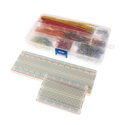 840PCS Sada propojovacích kabelů pro nepájivé desky MB102 400 830 Spojovací deska 14 různých délek propojek bez pájení Nepájivé desky plošných spojů