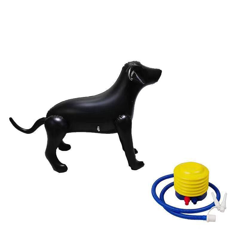 Inflatable PVC Dog Model for Pet Clothes Photography Display