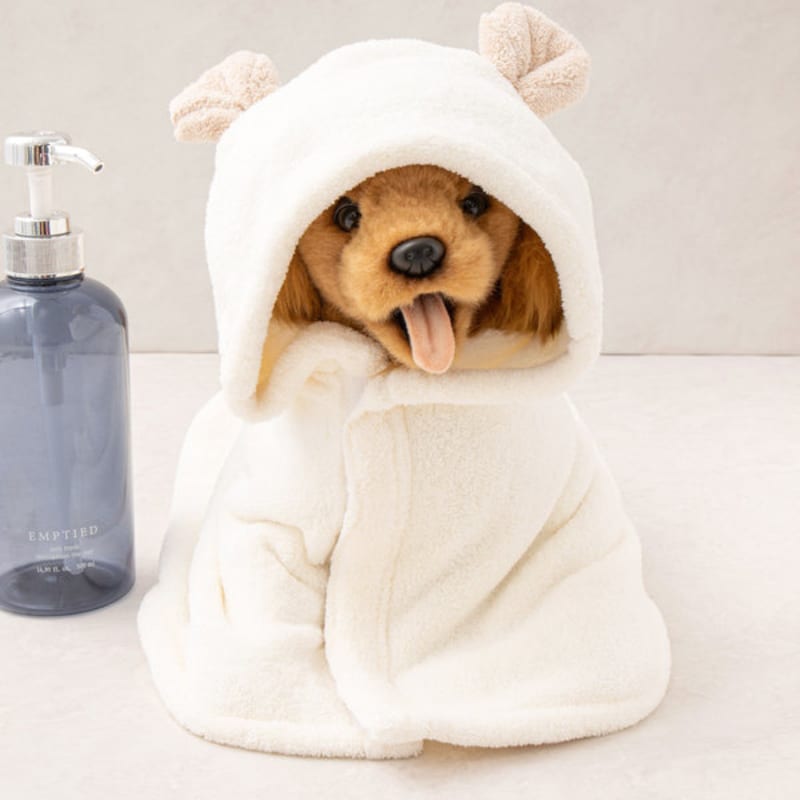 [Pet] Shower Gown Hood For Pets