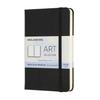 Moleskine Art Collection Watercolor Notebook Hardcover Pocket Black ARTMM805