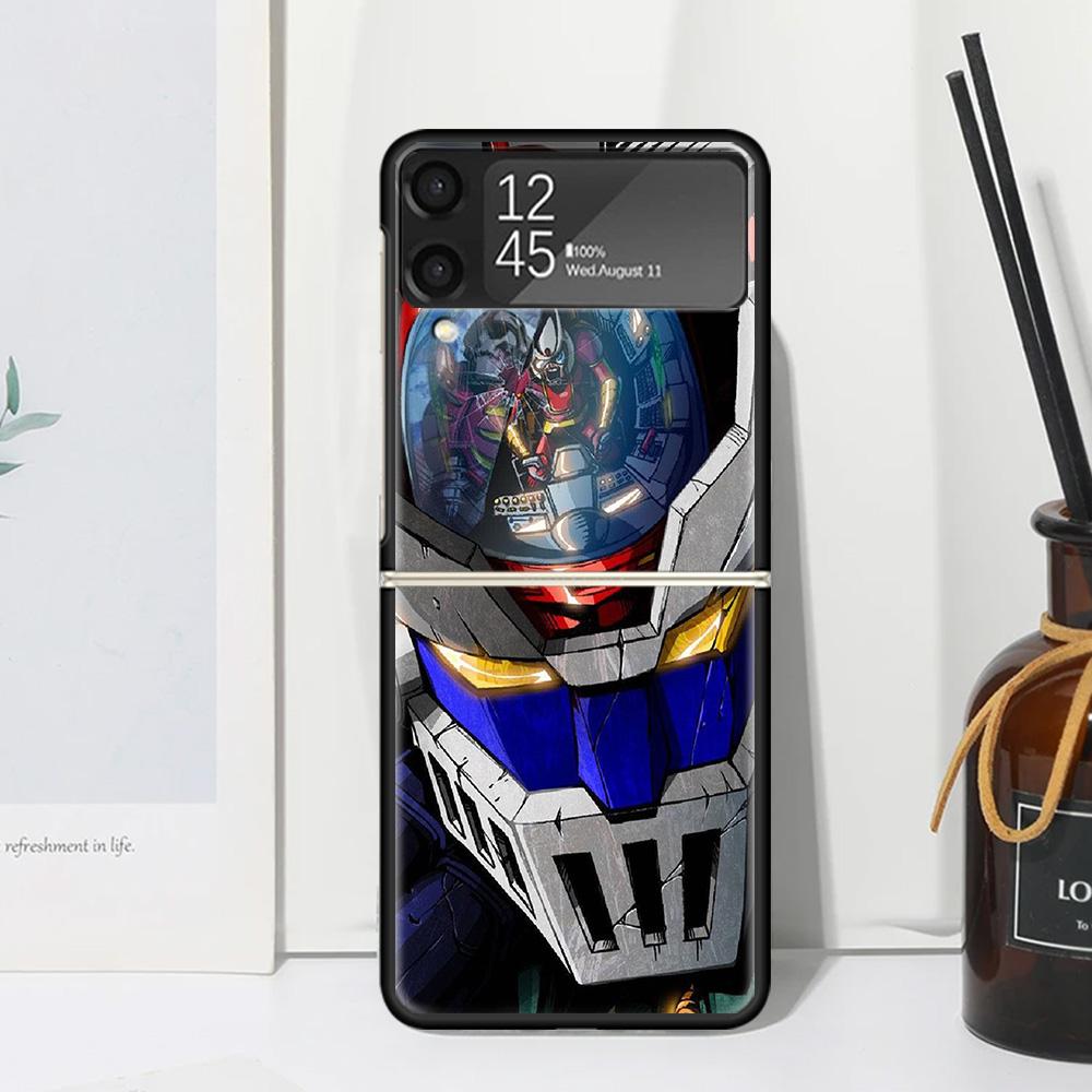 

M-Mazinger Z Anime Phone Case For Samsung Galaxy Z Flip 7 Flip7 Zflip 6 Flip6 5 Flip5 4 Flip4 3 Flip3 5G Fundas Black Cover Gala Samsung Z Flip 6