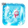 Hand Therapy Squeeze Balls Christmas Clear Cube Toy, Santa Claus Stress for Anxiety Relief Sensory Toys Reduction, Relaxation Ball Xmas Gift Toy