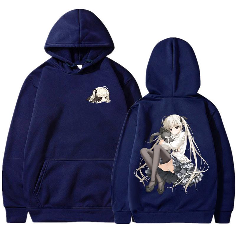 Kasugano Sora Hoodies Men Fashion Anime Character Printed Long Sleeve Sweatshirts Women Casual Hoody Pullovers Sudaderas