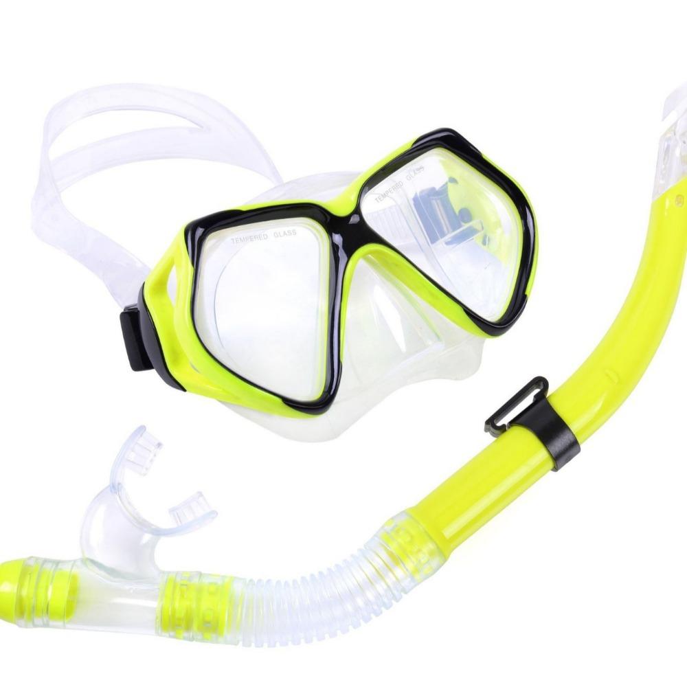 Diving Goggles + Semi-dry Breathing Tube