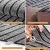 Striped Carpet Classic Door Carpet Kitchen Floor Mat, Closely Attached To The Ground, Anti Slip and Anti Fouling,strong Adhesion