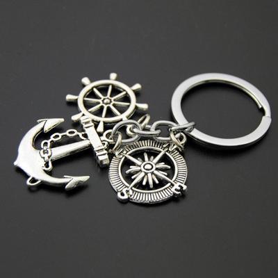 1Pc Earth Airplane Keychains No Matter Where Pendant Travel Keyring